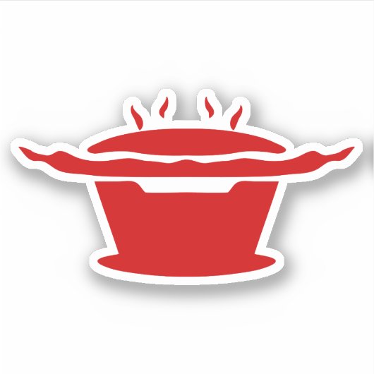 Koreaanse BBQ (고 구 이) Sticker (Voorkant)