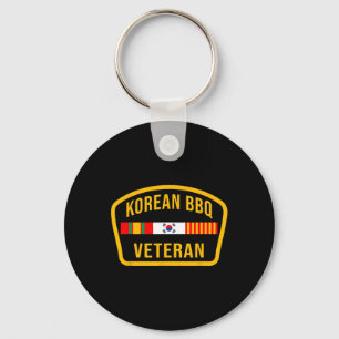 Koreaanse BBQ Veteraan Funny Food Lover Gym Cheat Sleutelhanger