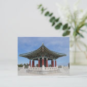Koreaanse bell (2) briefkaart (Staand voorkant)