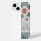 Koreaanse Blossom Art iPhone Case (Achterkant)