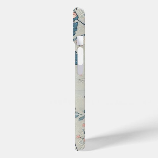 Koreaanse Blossom Art iPhone Case (Achterkant / Links)