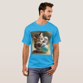 Koreaanse Bobtail Cat T-shirt (Voorkant volledig)