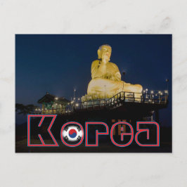 Koreaanse Boeddha Nachtreizen Briefkaart