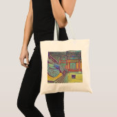 Koreaanse boeddhistische tempel tote bag (Voorkant (product))