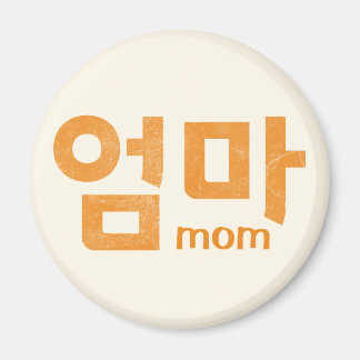 Koreaanse brieven (voor mam) magneet