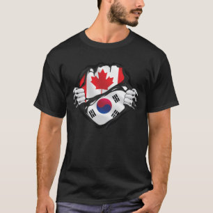 Koreaanse Canadese handvuurwapens T-shirt
