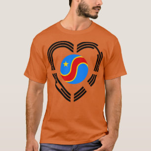 Koreaanse Democratische Republiek van het Multinat T-shirt