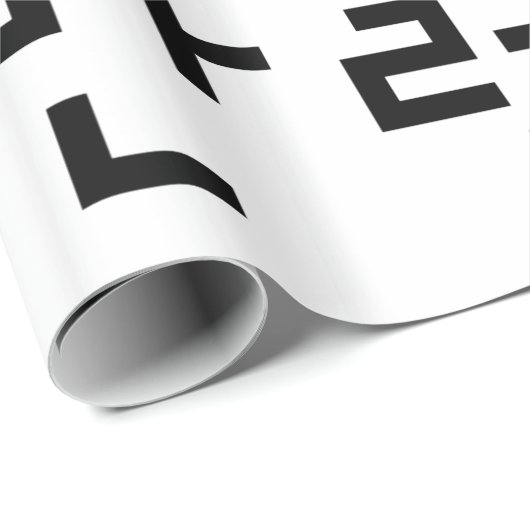 Koreaanse deskundige 만 Manleb | Hangul Language Cadeaupapier (Rol Hoek)