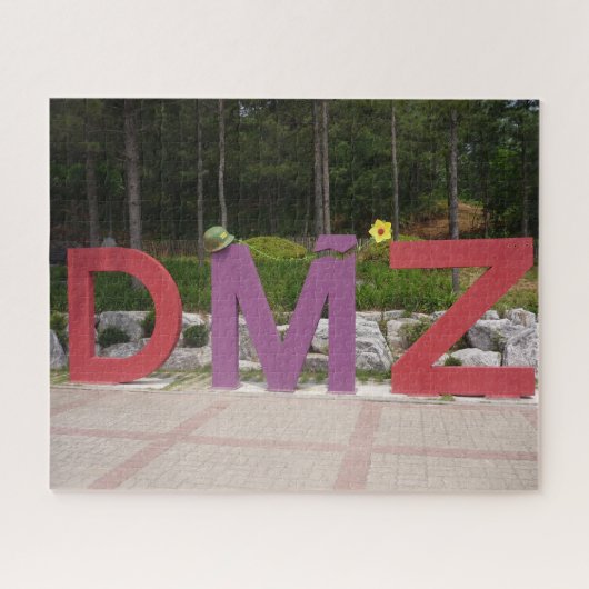 koreaanse dmz legpuzzel (Horizontaal)