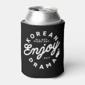 Koreaanse Dramaliefhebber Blikjeskoeler (Blikje Voorkant)