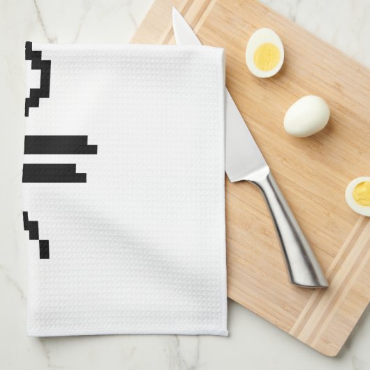 Koreaanse gamer 게 머 theedoek (Quarter Fold)