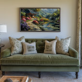 Koreaanse geheime tuin canvas afdruk