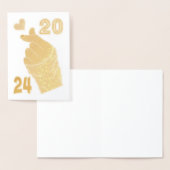 Koreaanse Hart 2024 Folie Kaarten (Display)