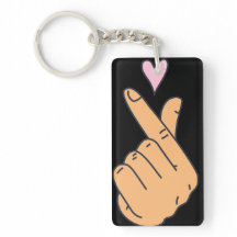koreaanse hartsleutelhanger