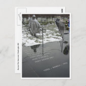 koreaanse herdenkingsgrens briefkaart (Voorkant / Achterkant)