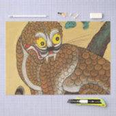 Koreaanse Hoge Tijger Folk Minhwa Tissuepapier (Craft)