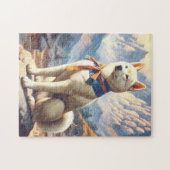  Koreaanse Jindo Illustratie Legpuzzel (Horizontaal)