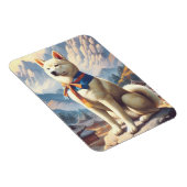 Koreaanse Jindo Illustratie Magneet (Rechterzijde)