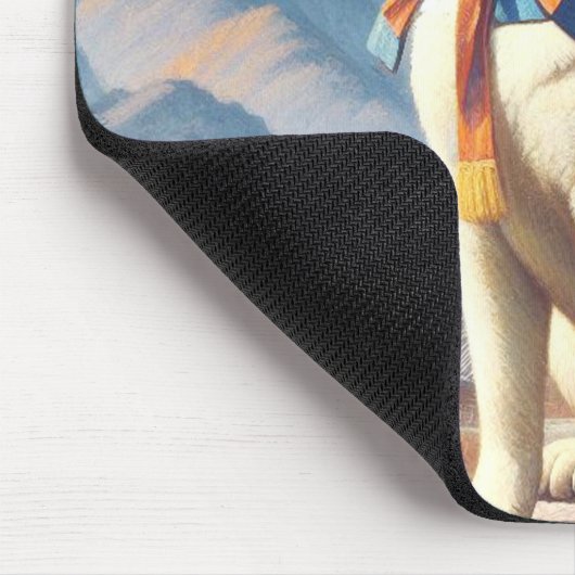 Koreaanse Jindo Illustratie Muismat (Hoek)