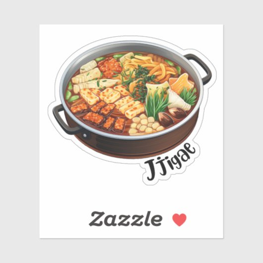 Koreaanse Jjigae Sticker (Vel)