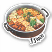 Koreaanse Jjigae Sticker (Voorkant)