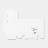 Koreaanse kalligrafie gunstbox bedankdoosjes (Uitgevouwen)