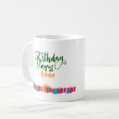 Koreaanse kalligrafie mok cadeau voor moeder, vade (Voorkant links)