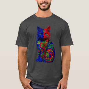 koreaanse katten t-shirt