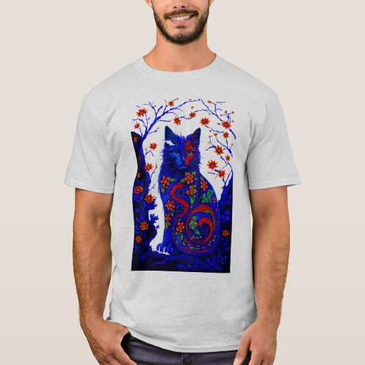 koreaanse katten t-shirt (Voorkant)