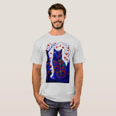 koreaanse katten t-shirt (Voorkant volledig)