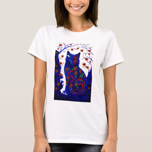 koreaanse katten t-shirt (Voorkant)