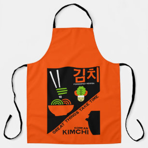 Koreaanse Kimchi Keuken Kunst Schort