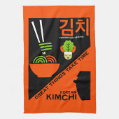 Koreaanse Kimchi Keuken Kunst Theedoek (Verticaal)