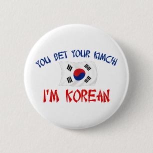 Koreaanse Kimchi Ronde Button 5,7 Cm