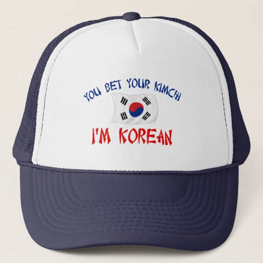 Koreaanse Kimchi Trucker Pet (Voorkant)