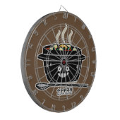 Koreaanse Kruidige zachte Tofu jjigae van de Dartbord (Voorkant Links)