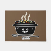 Koreaanse Kruidige zachte Tofu jjigae van de Deurmat (Voorkant)