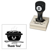 Koreaanse Kruidige zachte Tofu jjigae van de Rubberstempel (Gestempeld)