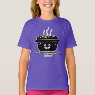 Koreaanse Kruidige zachte Tofu jjigae van de T-shirt