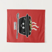 Koreaanse Kruidige zachte Tofu jjigae van de Wandkleed (Voorkant (horizontaal))