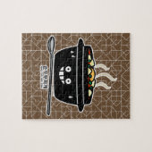 Koreaanse kruidige zachte tofu stoofsoep Sundubu j Legpuzzel (Horizontaal)