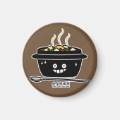 Koreaanse kruidige zachte tofu stoofsoep Sundubu j Magneet (Voorkant)