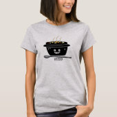 Koreaanse kruidige zachte tofu stoofsoep Sundubu j T-shirt (Voorkant)