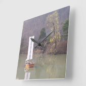 Koreaanse landschapsklok vierkante klok (Hoek)