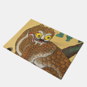 Koreaanse lelijke tijger folk minhwa deurmat (Schuin)