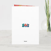 Koreaanse nieuwjaarsfoto 2 | Traditionele groet Feestdagen Kaart (Achterkant)