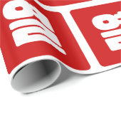 Koreaanse Nummer 10 Tien 열 【Yeol】 Hangul Cadeaupapier (Rol Hoek)