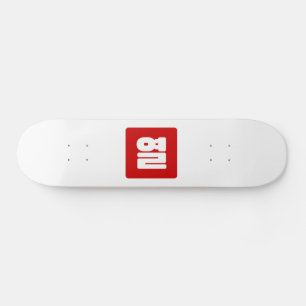 Koreaanse Nummer 10 Tien 열 【Yeol】 Hangul Persoonlijk Skateboard