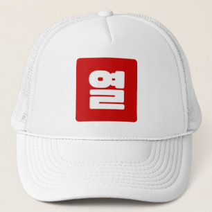 Koreaanse Nummer 10 Tien 열 【Yeol】 Hangul Trucker Pet