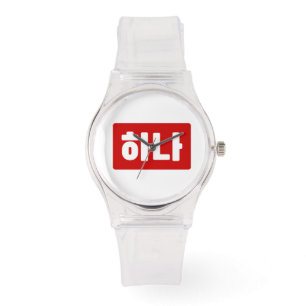 Koreaanse nummer 1 하나 【Hana】 Hangul Horloge